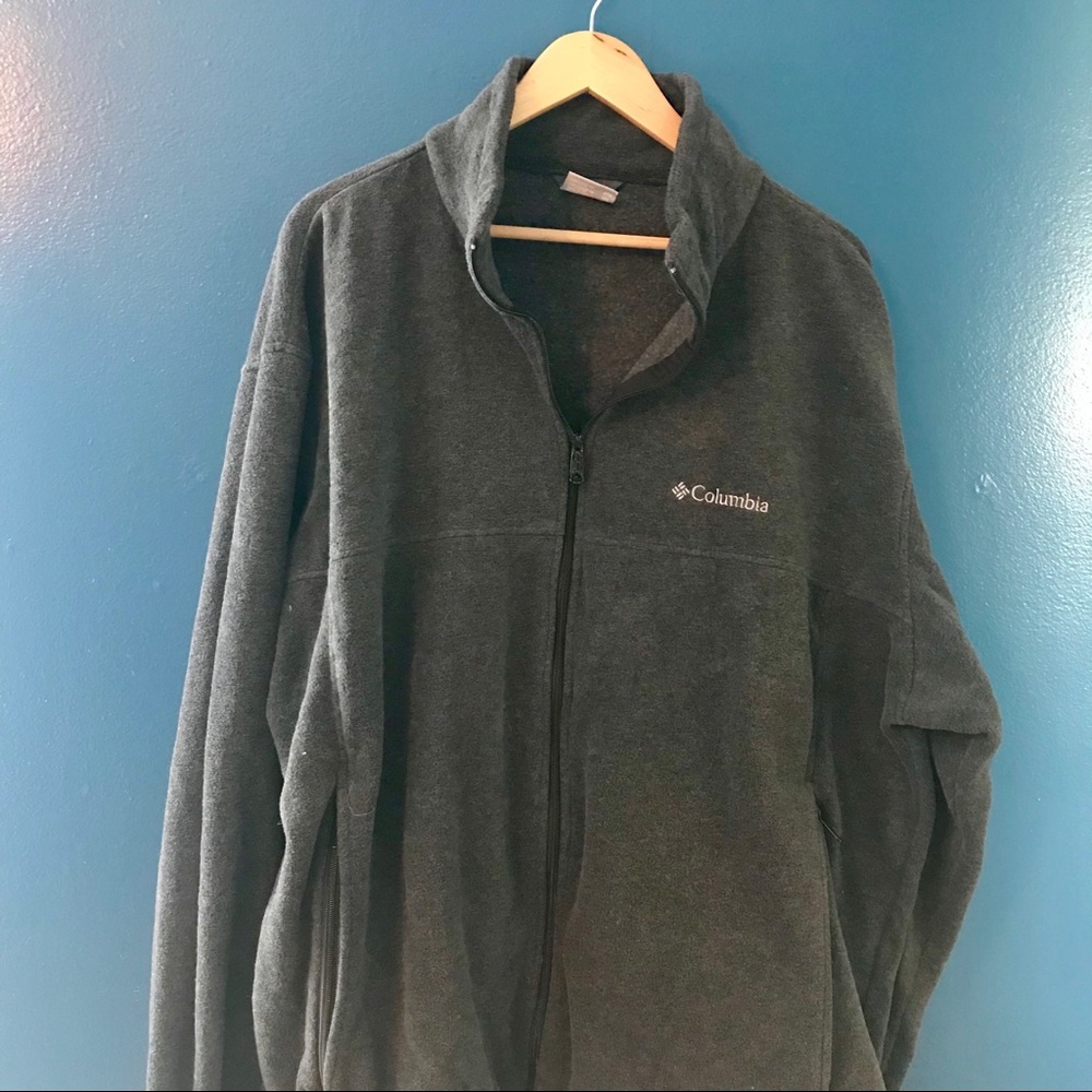 Columbia men’s grey zip up - Picture 2 of 6